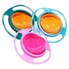 Baby Feeding Universal Gyro Bowl 360 Rotate Spill-Proof Solid Feeding Dishes Baby Balance Novelty educational toys Practical ► Photo 3/6