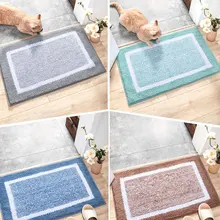 Коврик для туалетной двери, бытовой коврик для ванной комнаты, впитывающий коврик для ног, Быстросохнущий Противоскользящий коврик для ванной комнаты