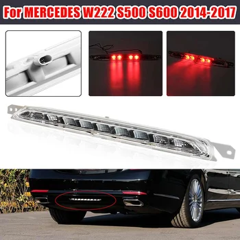 

LED High Mount Third Brake Light 3Rd Stop Lamp Rear Tail Light A2229060048 for Mercedes-Benz S-Class W222 S500 S600 2014-2017