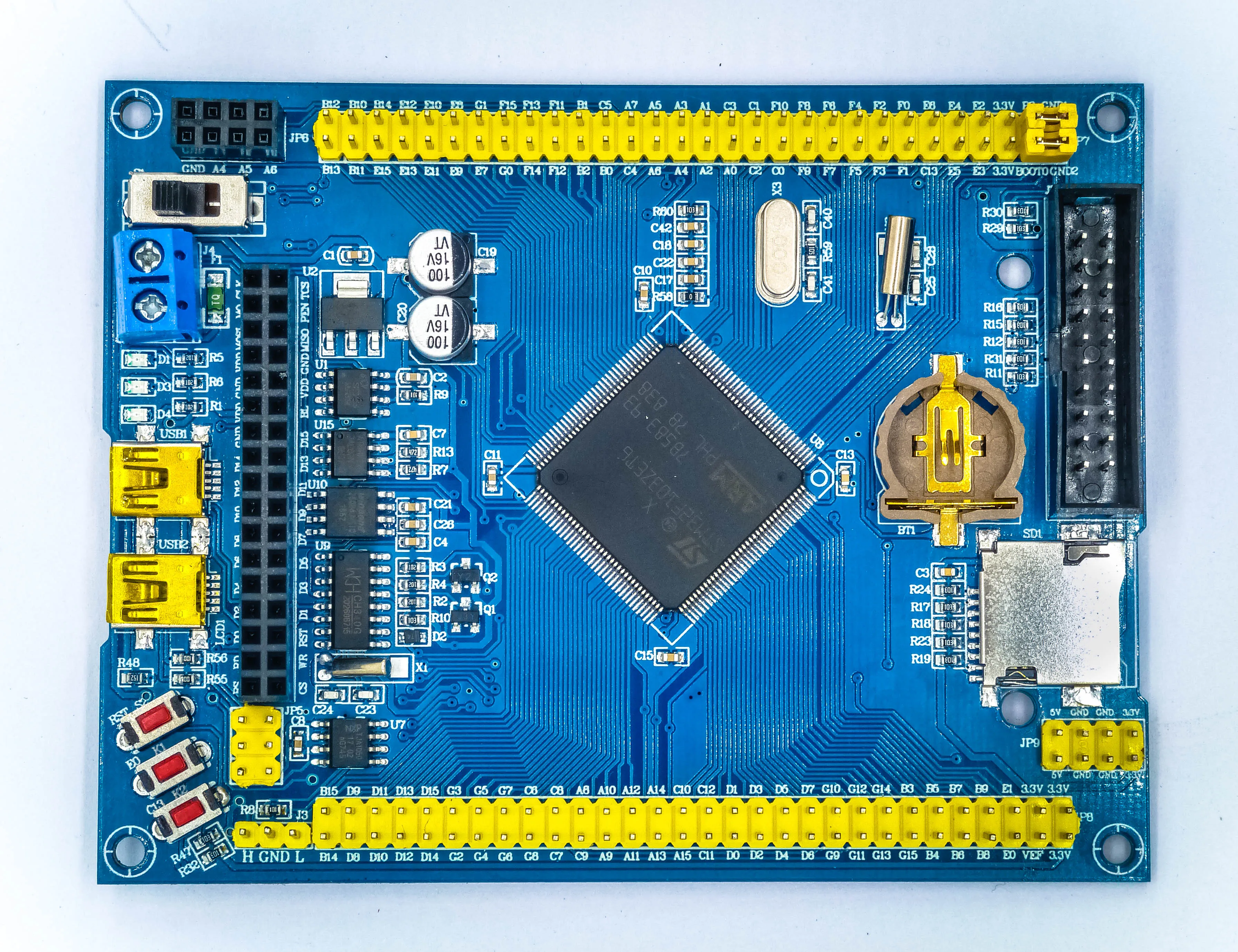 STM32 макетная плата/минимальная системная плата STM32F103ZET6 MCU IoT сетевой порт can