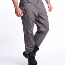 Уличные камуфляжные брюки для мужчин, высокое качество, военные походные брюки, военные тренировочные тактические альпинистские брюки для охоты