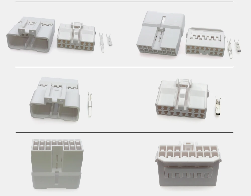 Description Picture 2 of item1 Set 14 Pin 2.2 MM Ket Automotive Electrical Female Male Connector Plug Auto Wire Socket MG651110 MG641113 DJ7144Y-2.2-11