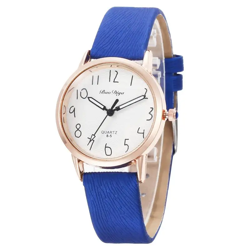 

Small Dial Women Fashion Quartz Watches Simple Number Scale Brown Vintage Leather Retro Ladies Wristwatches Relogio Feminino