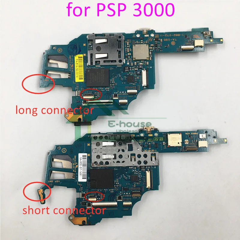 For Psp3000 Original Motherboard Main Board Replacement For Sony Psp 3000  Game Console Pcb Board Repair - Accessories - AliExpress