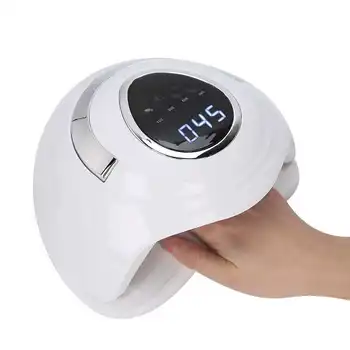 

LED Nail Lamp 168W Professional UV Gel Nail Polish Dryer Lamp Household Portable Nail Curing Machine Uv Led Lamp