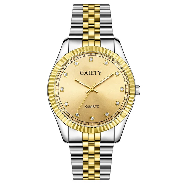 gold gold Мужские часы Топ бренд класса люкс Rolexable часы мужские золотые кварцевые спортивные мужские часы Военные Наручные часы для мужчин relogio masculino - Цвет: gold gold