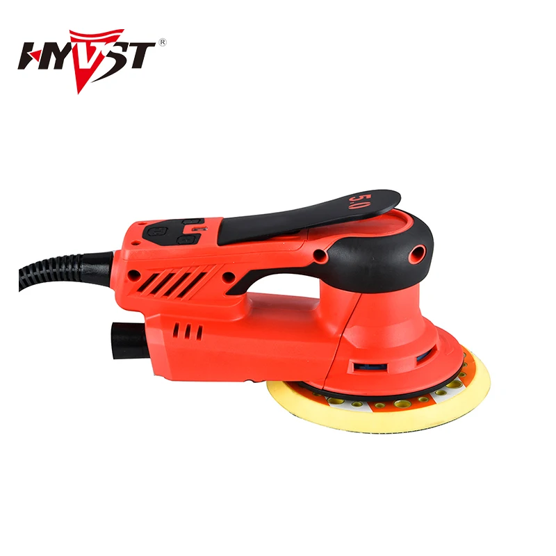 HYVST 350W Multi-function Random Orbital Sander Brushless Variable Speed Corded Orbital Sanders For Finishing,Corners, Car,wood