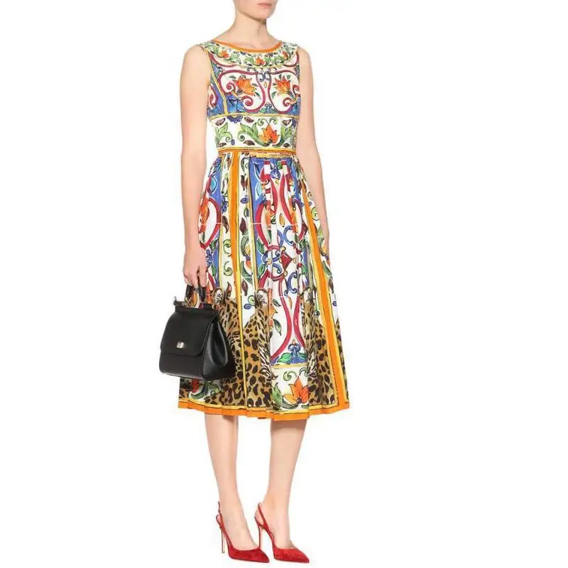 

Cover Ups Dress Beach Women's Outings 2019 Tunic Pareo And Dresses Swimsuit Woman Summer Fall Take Long Sleeveless Printed Skirt