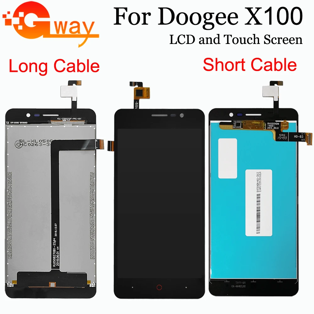 5 0 &quotЖК дисплей + сенсорный экран дигитайзер для Doogee X100 ЖК стекло Сенсорная