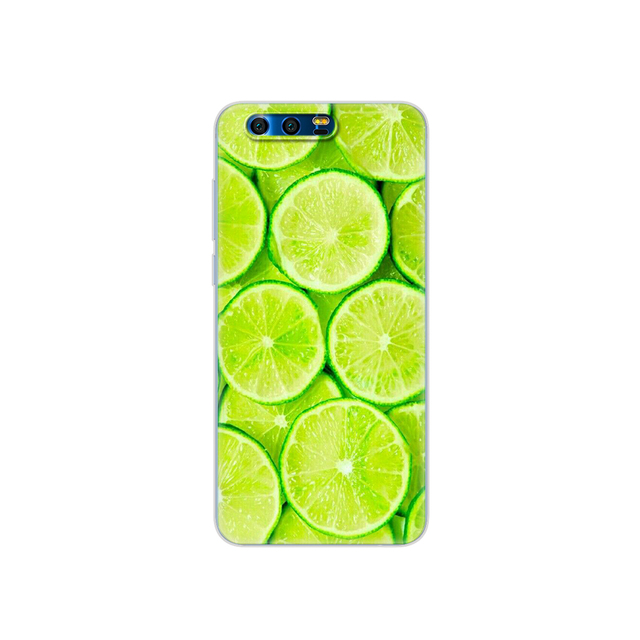 phone case for  honor 9 honor 9 lite soft tpu silicon back cover 360 full protective printing transparent coque