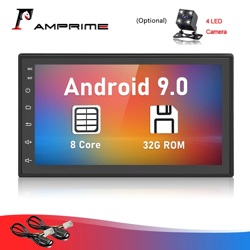 Автомагнитола AMPrime мультимедийный плеер на Android с 7 &quotэкраном восьмиядерным