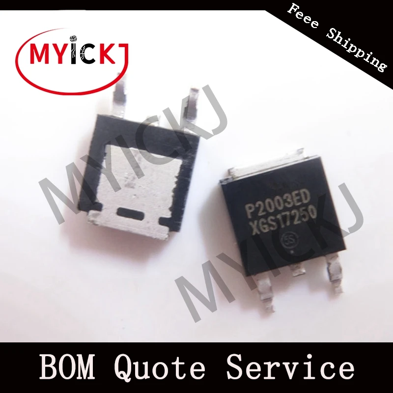 

10PCS P2003ED TO-252 P-Channel Enhancement Mode MOSFET IC CHIP
