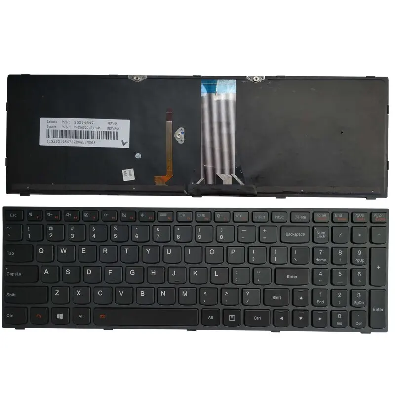 New For Lenovo G50-70 G50-70M B50 G50-70AT B50-70 B50-80 Z70-80 Laptop English/US With Backlight | Компьютеры и офис