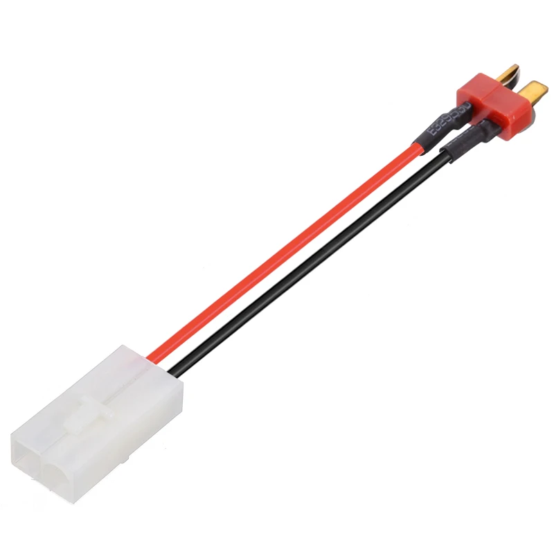 1pcs 10cm Lithium Battery MaleT-plug to Female Connector Charging Head Connector RC Connector Cable RC Accessories