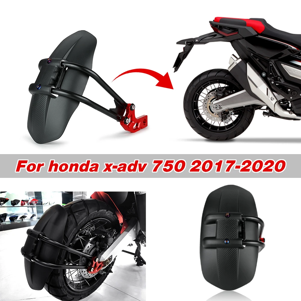 For Honda X-ADV XADV 750 2017 2018 2019 2020 Rear Fender Wheel Hugger Mudguard Splash Guard Motorcycle Accessories XADV 750