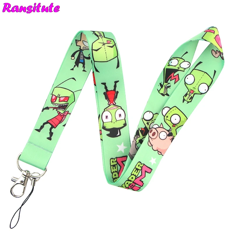 Аниме мультфильм ремешок Ключ ID карта мобильный телефон ремень USB значок