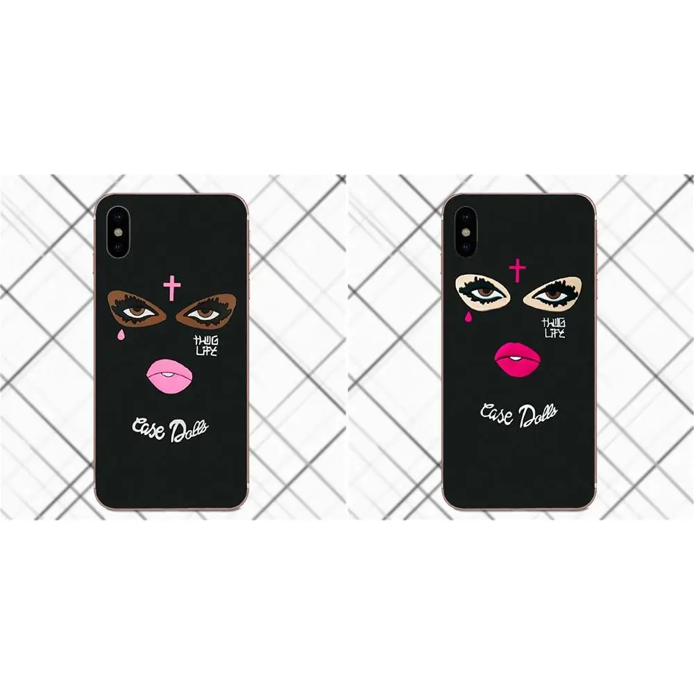 Мягкий TPU чехол защитный для черный масках жлоб бандит жизнь LG G2 G3 мини дух G4 G5 G6 K4
