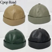 Cpop, 5 цветов, модные хип-хоп Кепки из искусственной кожи, модные высококачественные Женские однотонные шапки, элегантные женские зимние теплые шапки