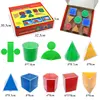 Montessori Geometry Model Math Toys 3D Transparent Detachable Teaching Experiment Geometric Model Educational Toys For Children 6