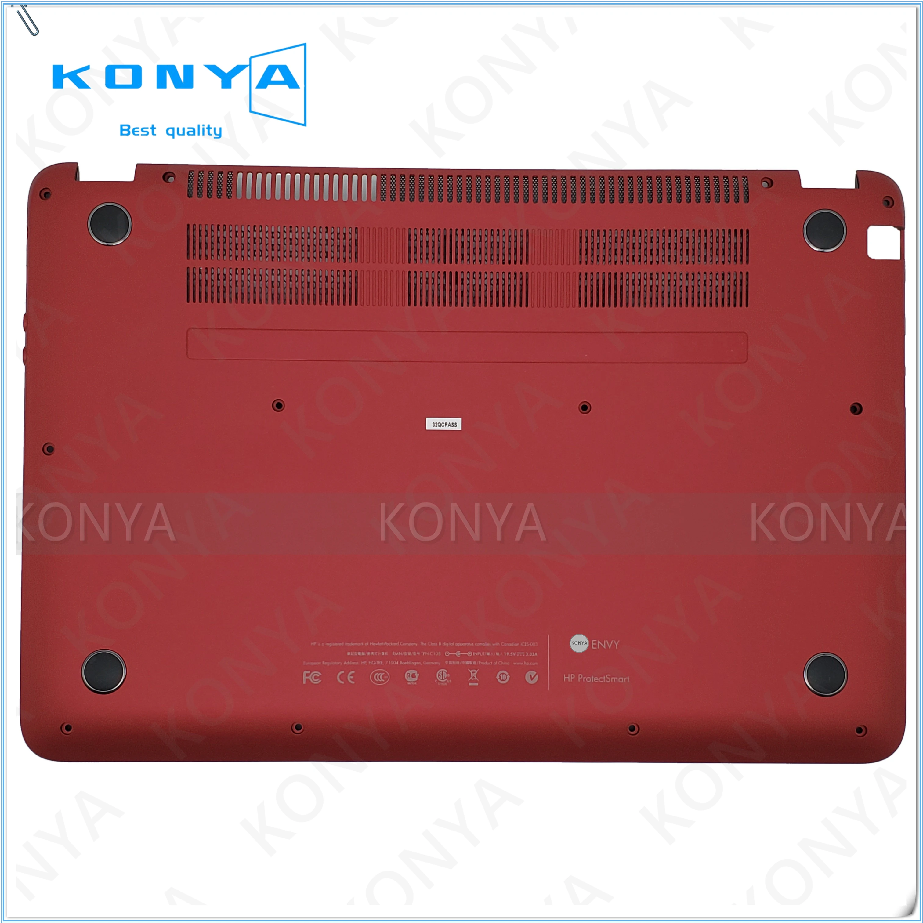 Новый оригинальный чехол для ноутбука HP Envy6 Envy 6 1000 1001tx 689855 001 693280 AP0QM000110|Сумки и