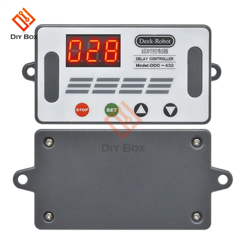 DC12V Einstellbares Zyklus-Schleifen-Verzögerungs-Timer-Zeitrelais-SchalterCP