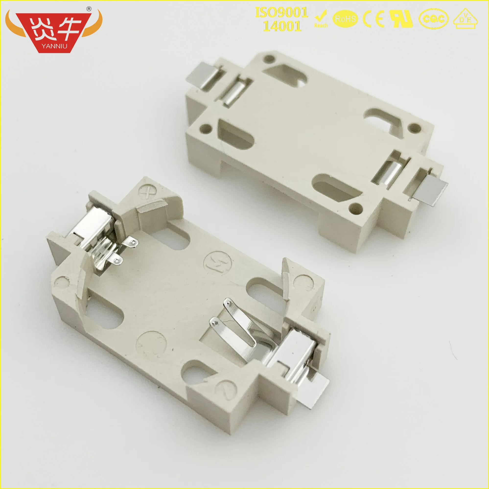 Button Coin Battery Socket Cr2032 Holder Smt Smd Connectors AliExpress