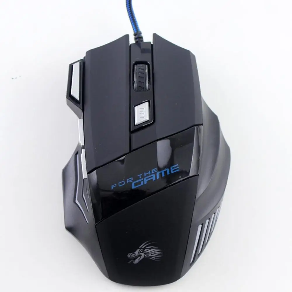 5000 dpi 6 кнопок мыши геймер мышь игровая мышь USB приемник оптическая мышь для ПК ноутбук геймер дропшиппинг - Цвет: A