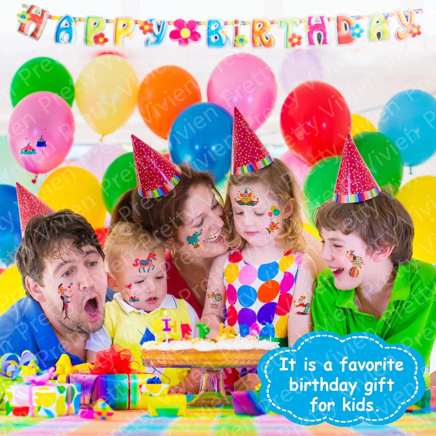 12pcs Fake Tattoo Stickers Cartoon Temporary Tattoo Kids Children Hands Arm DIY Body Art Tatuaze Dla Dzieci Tatuajes Temporales view 6