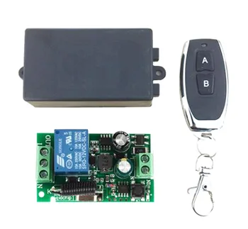 

433Mhz Universal Wireless Remote Control Switch QIACHIP AC 85V 110V 220V 1CH Relay Receiver Module & RF 433 Mhz Remote Controls