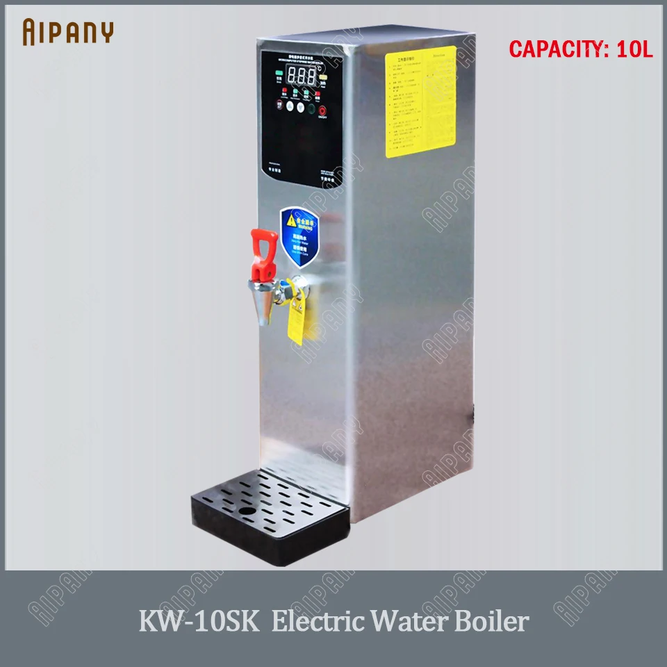 KW10SK commercial electric stepwise water boiler 6L/10L/20L/30L water boiling machine stainless steel hot water dispenser KW10SK commercial electric stepwise water boiler 6L/10L/20L/30L water boiling machine stainless steel hot water dispenser