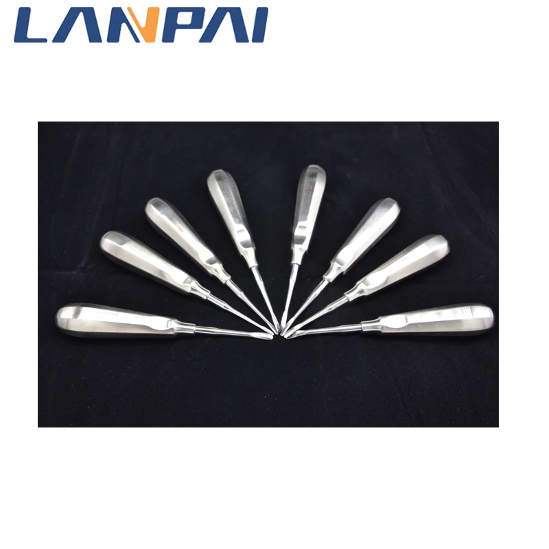 1 шт. Нержавеющая сталь корня изогнутые хирургические/страгихт Luxating на платформе