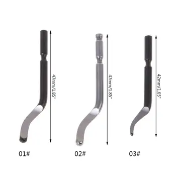 

10 10 PCS Rapid Steel Rotary Blade BS1010 BS1018 BK3010 Blade Plastic Copper Aluminum Corner Crack Deburring Trimming processing