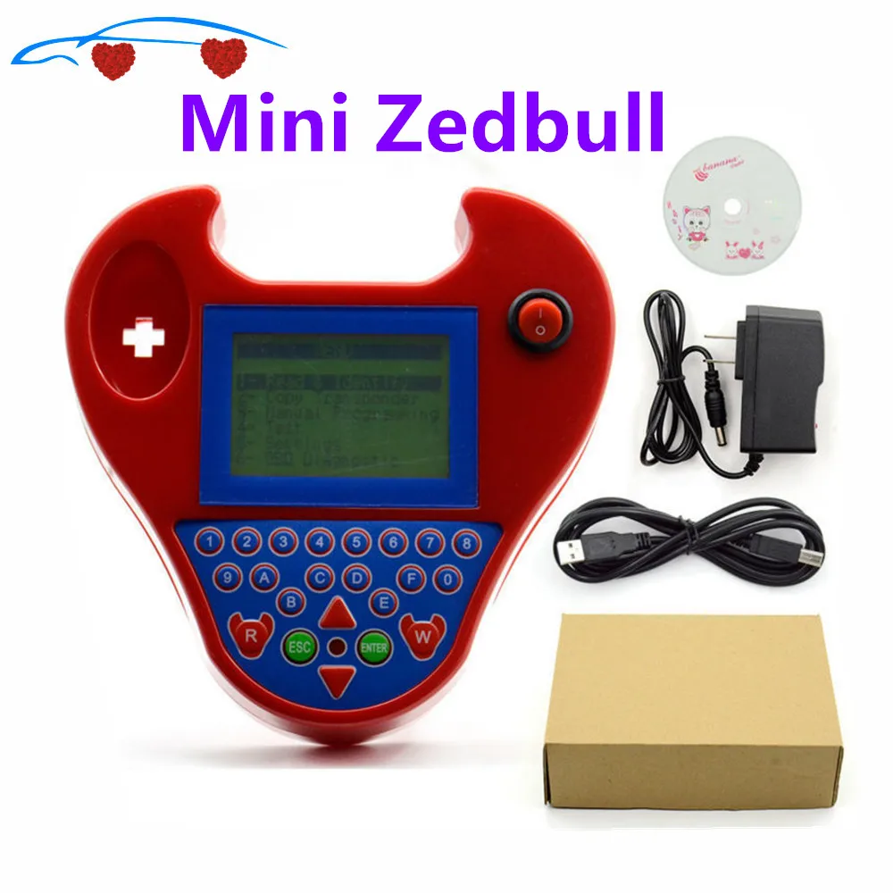 Мини Zedbull V508 Programador Chave Zed Смарт zed bull Mini Авто ключевой программист красного мини v508
