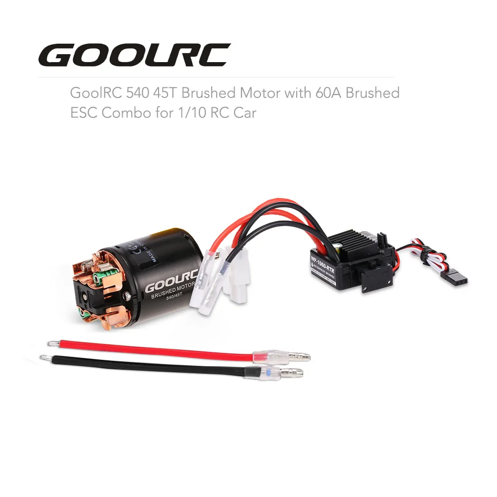 rc crawler motor esc combo