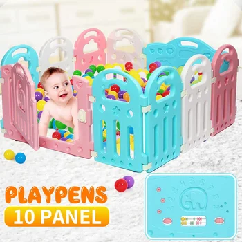 

Baby Playpen For Children Pool Balls For Newborn Baby Fence Playpen HDPE Indoor Baby Pool Children Playpen Kids Safety Barrier