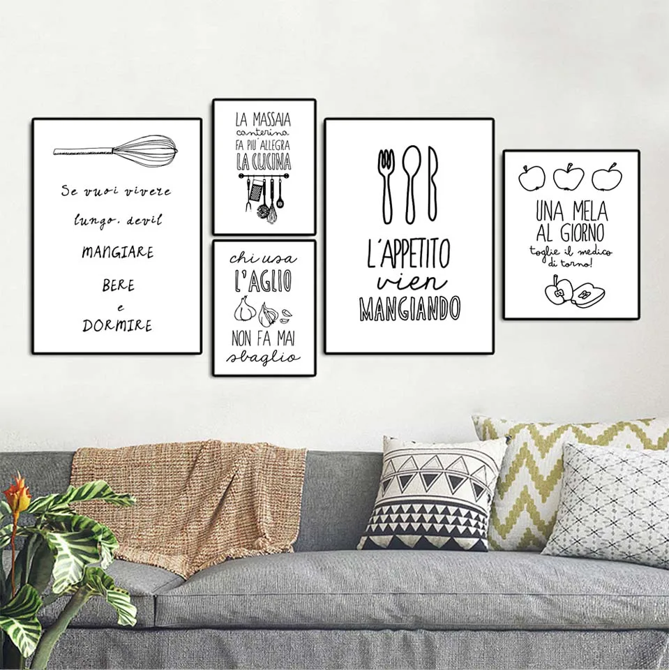 Wall-Art-Canvas-Posters-Prints-Nordic-Love-Quote-Paintings-Black-White-Wall-Picture-for-Living-Room (2)