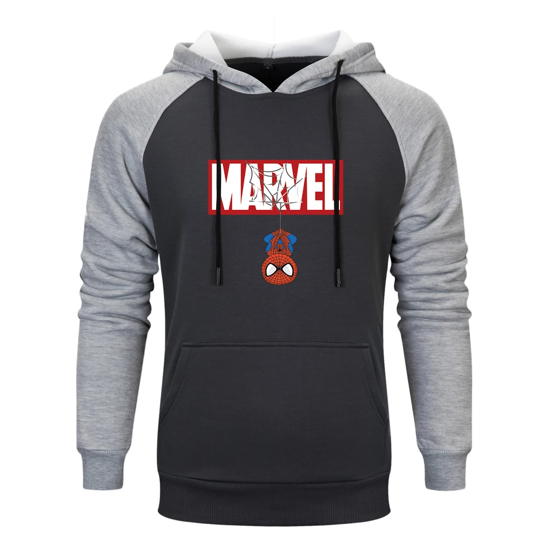 Marvel Человек паук брендовые толстовки мужские высокого качества с буквенным