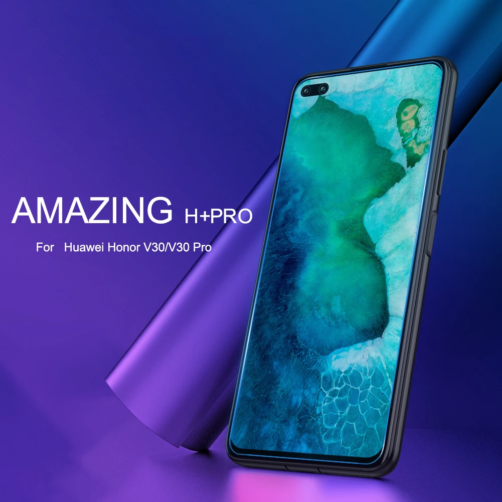 Закаленное стекло для huawei Honor View 30 V30 Pro Nillkin H+ Pro 2.5D Arc защита экрана huawei Honor V30 стекло