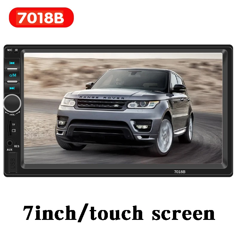 Автомагнитола LAMJAD 7018B мультимедийный MP5 плеер с 7 &quotсенсорным ЖК экраном USB FM Bluetooth