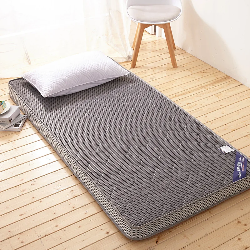 VESCOVO 90*200 100*200 hard cooling Mattress topper twin size tatami student matras bed topper 120*200