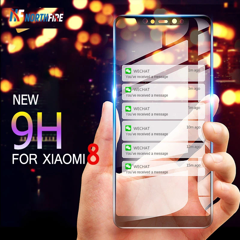Защитная Взрывозащищенная пленка из закаленного стекла 9H для Xiaomi 8/A1/A2/MAX 3 Redmi 7/5/4X