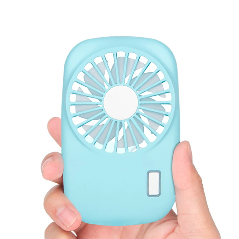 

Portable Mini Fan Handheld Personal Fan Home Office Desk Speed Adjustable USB Rechargeable Eyelash Fan Air Cooler Outdoor Travel