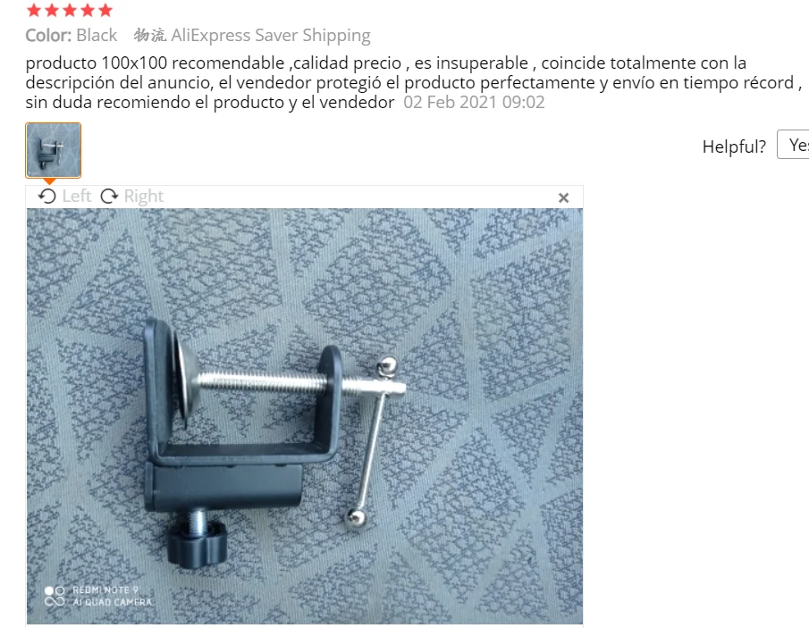 Microphone Mount Clamp Aluminum Alloy Cantilever Bracket For Mic Stand