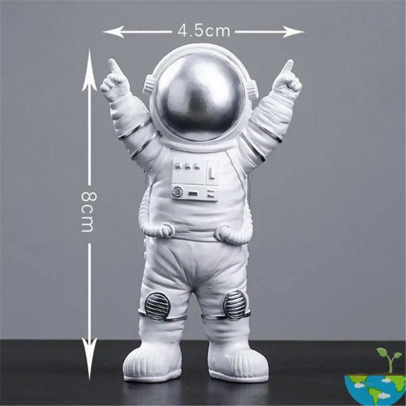 Resin Material Astronauts Ornaments Universal Cell Phone Stand Holder Christmas Gift Toys Home Office Desk Decor Birthday Gifts