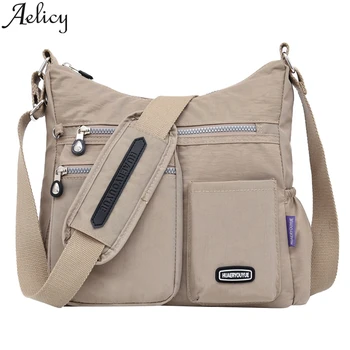 

Aelicy Crossbody Nylon Bags For Women Waterproof Elegant Daily Shopping Shoulder Bag Nylon Shoulder Casual Waterproof Bags Woman
