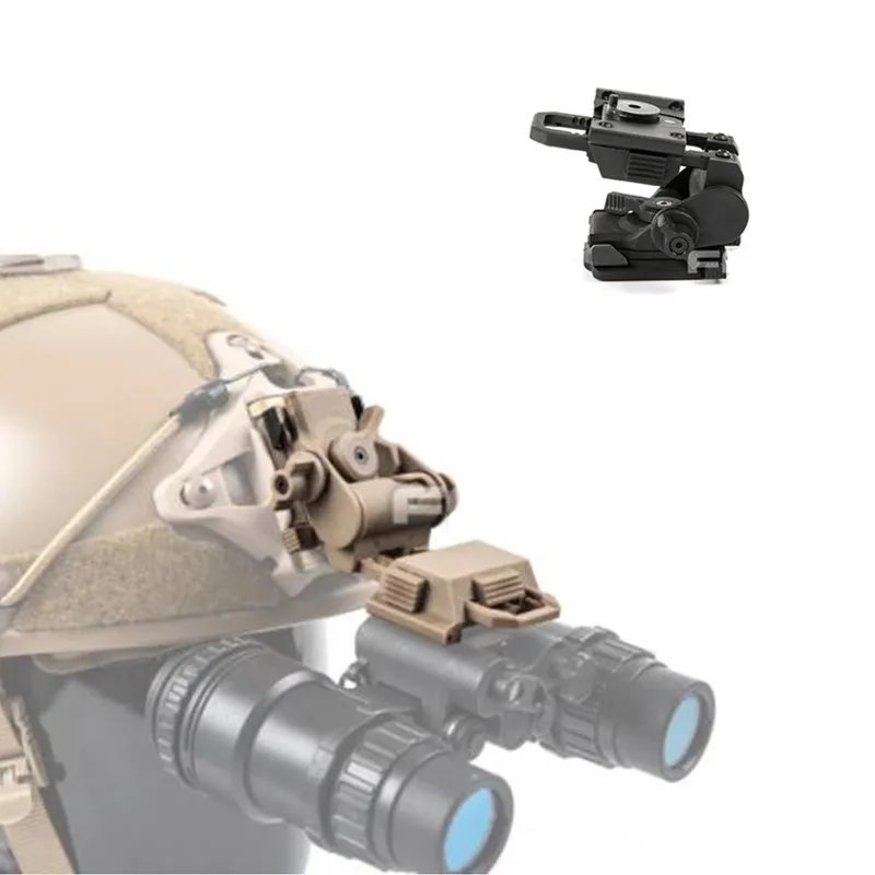 New Airsoft Paintball L4G24 Night Vision Googgles NVG Plastic Helmet Mount for Tactical Helmet