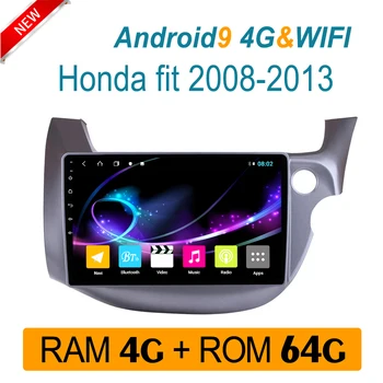 

Car Radio For honda Fit 2008-2013 RHD multimedia system audio Stereo DVD player IPS RDS carplay split screen Android head unit