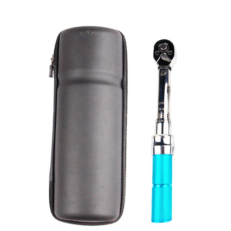 

1 Set Of Torque Tools Tool Steel Silver + Blue Torque Wrench Size 225*29*25mm Torque Range 2-14NM/2-20NM Quality