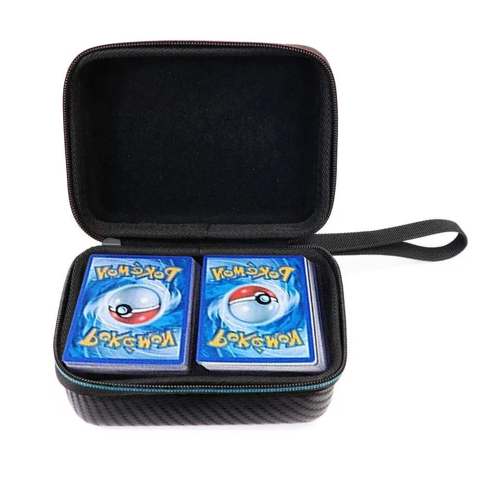 

600pcs Capacity Game Card Collection Box Pokemon TCG Pack 16*11*7cm Trading Kids Toys Gift