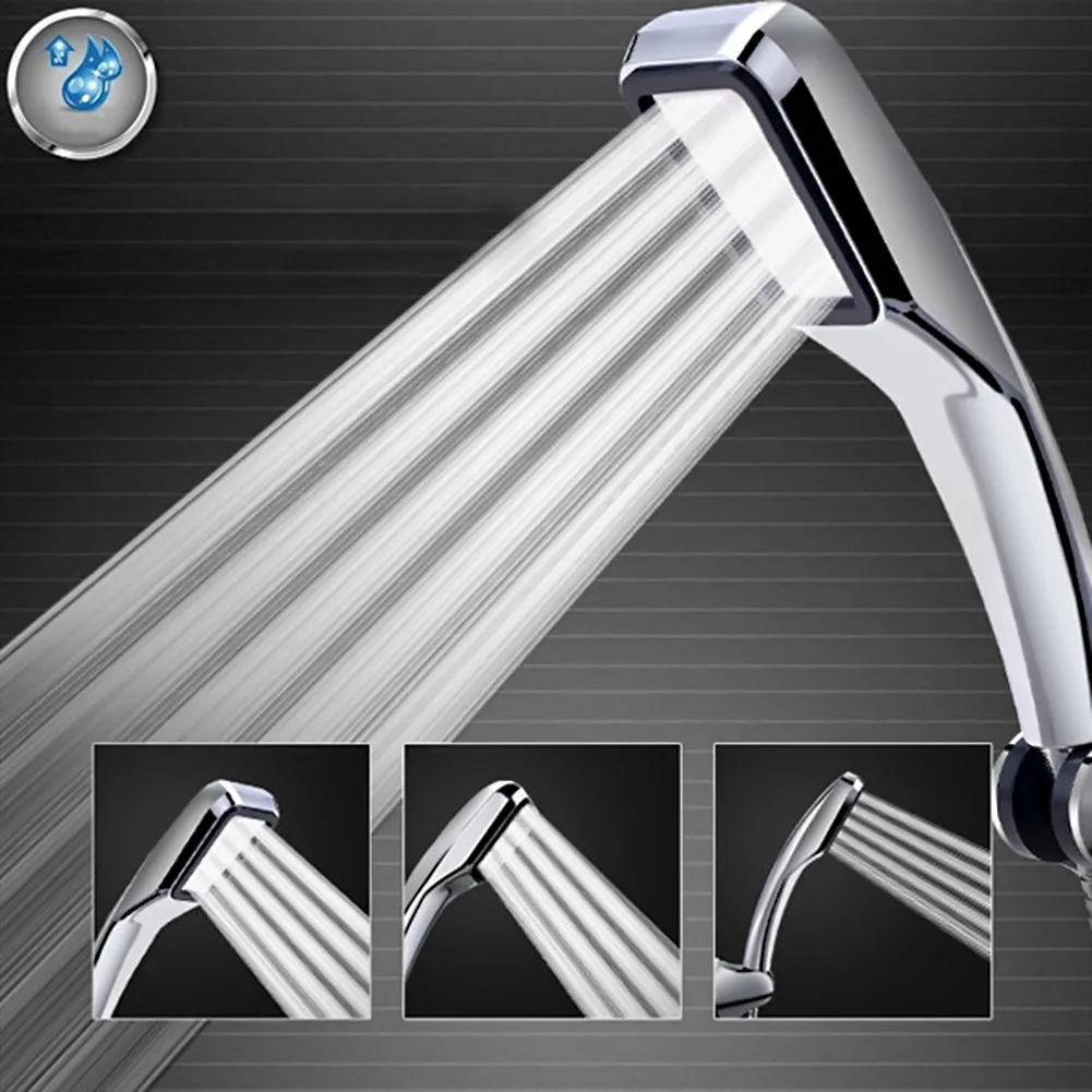300 Hole Super Pressurized Shower Head Square Hand Shower Booster Shower Head Nh 
